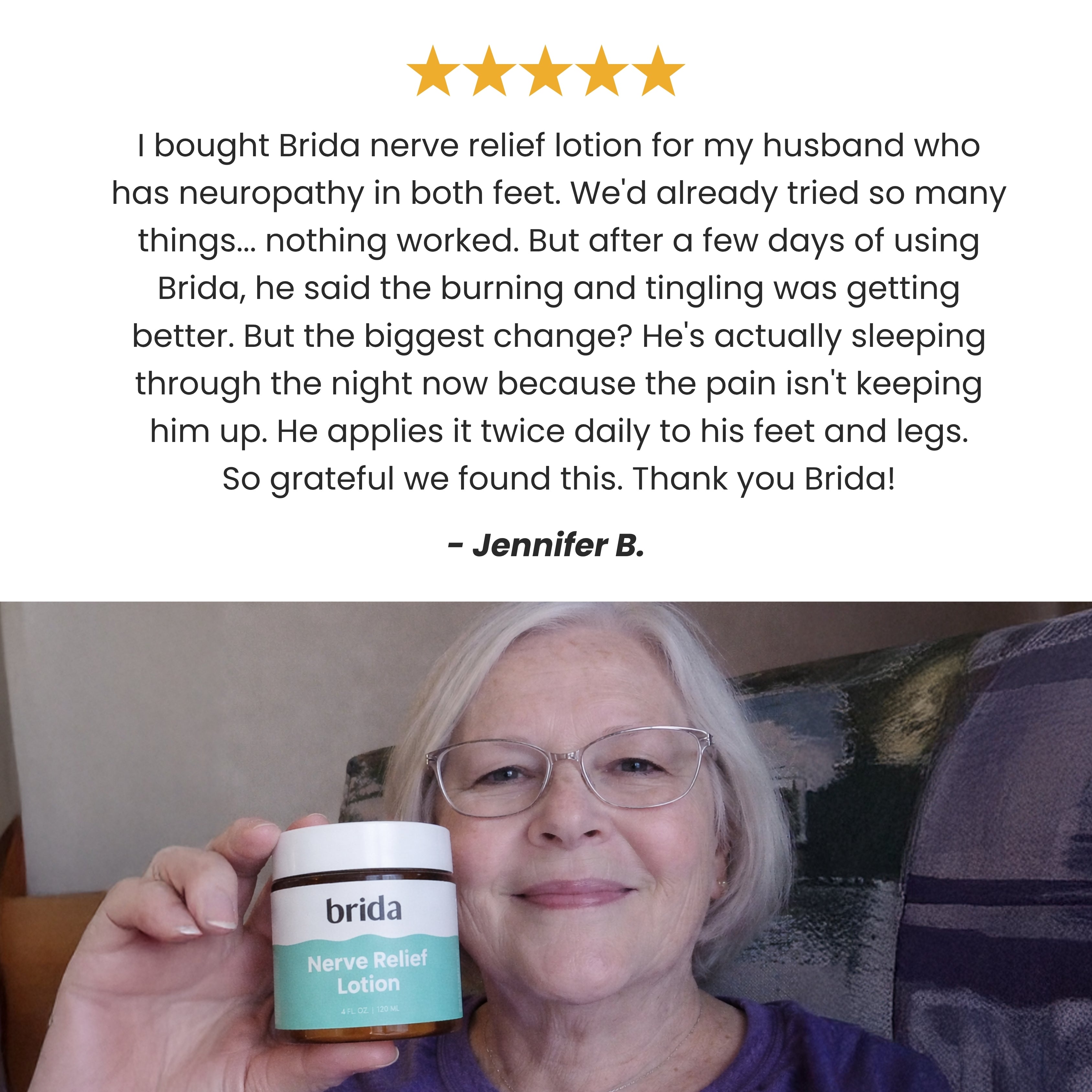 Brida Nerve Relief Lotion