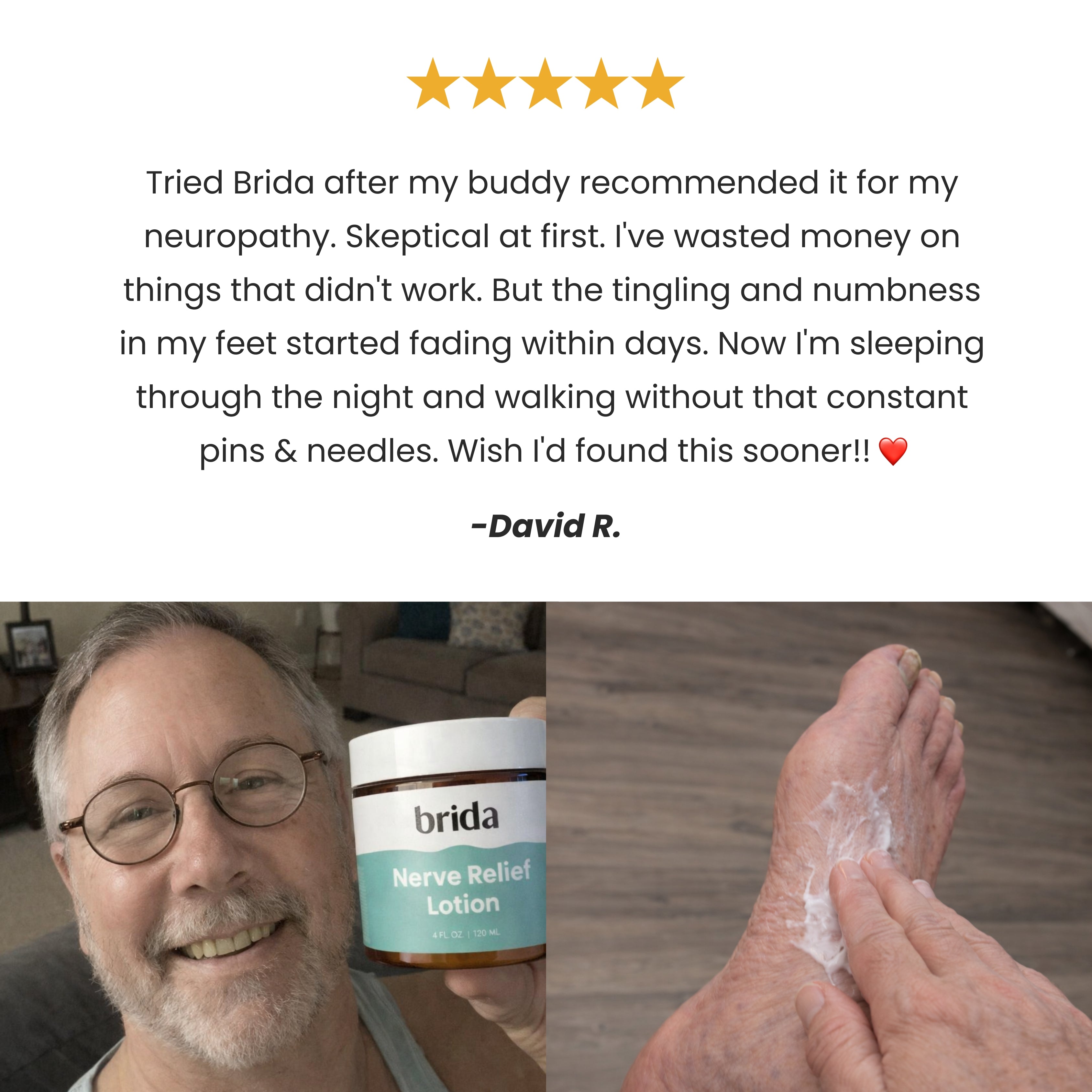Brida Nerve Relief Lotion