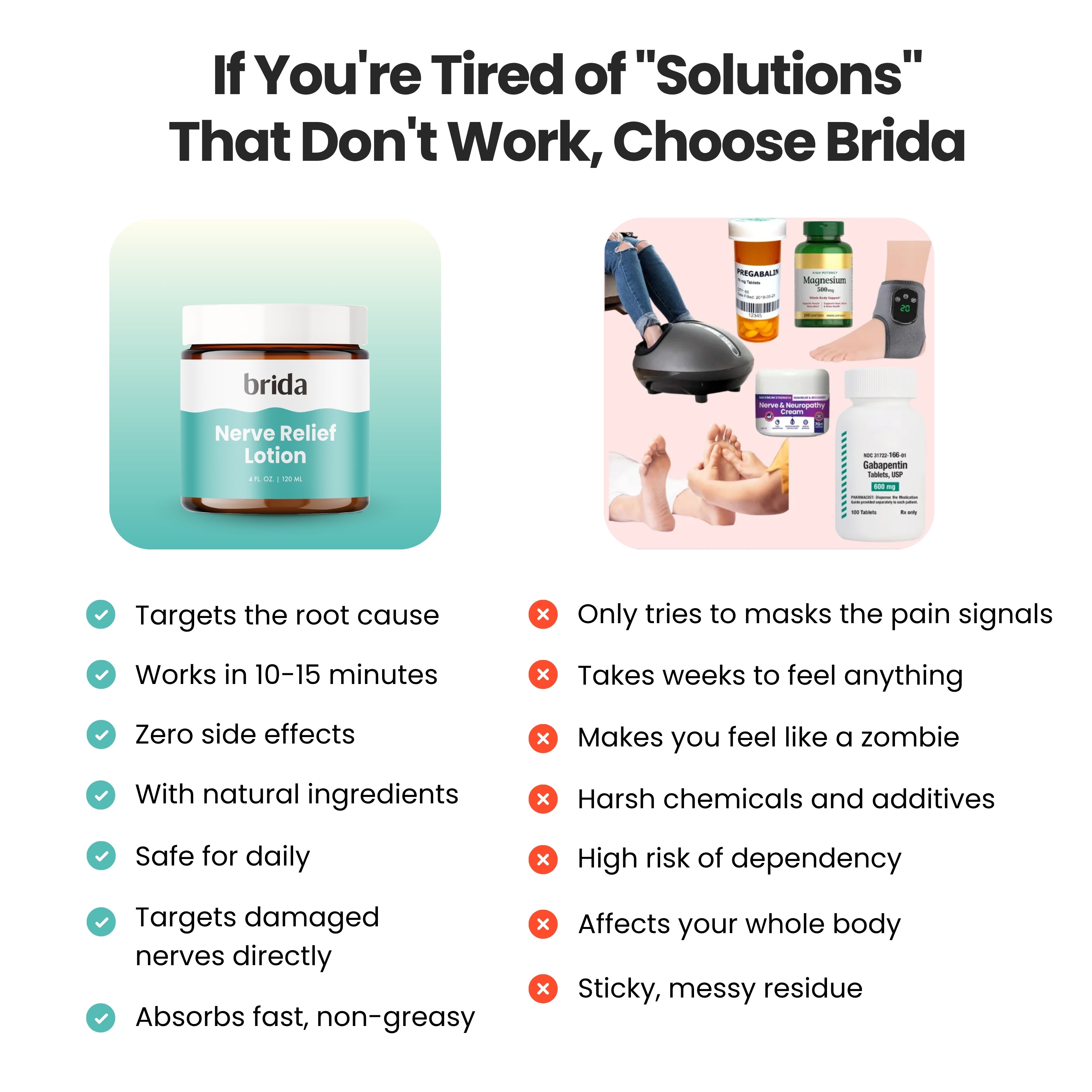 Brida Nerve Relief Lotion